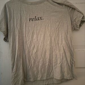 Zoe + Liv Heather Gray Tee